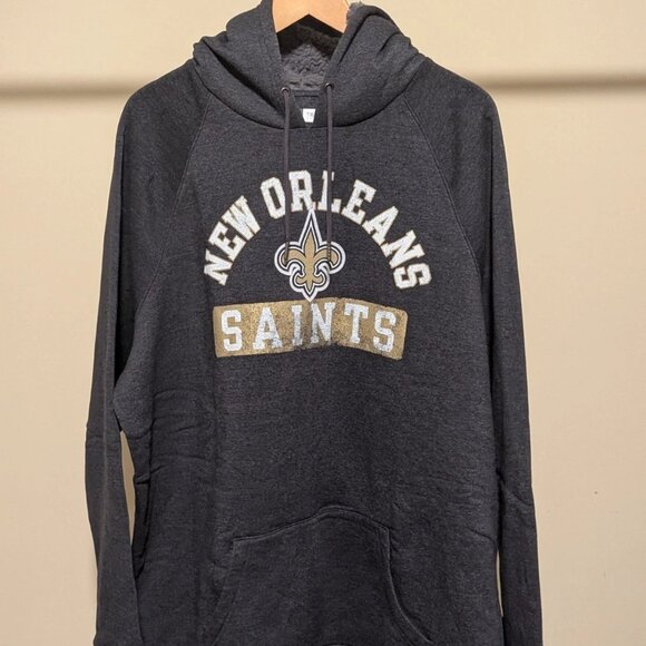 NFL Other - NFL Team Apparel New Orleans Saints Hoodie NWT 2XL-Sherpa Hood